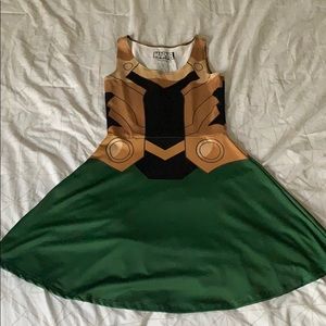 Marvel Her Universe Loki Costume Dress - Halloween